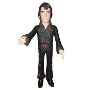 Elvis Presley Medicom Toy VCD No. 328 Black Jumpsuit Vinyl Figure 2019